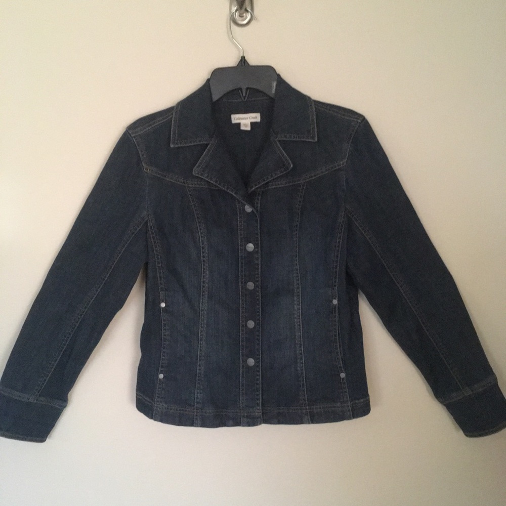 Coldwater Creek  jean jacket  size 10